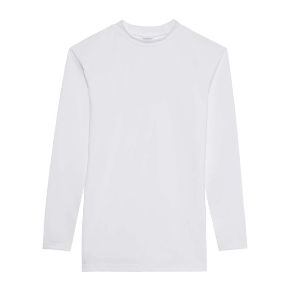Men's Cool Long Sleeve Base Layer - Arctic White / S