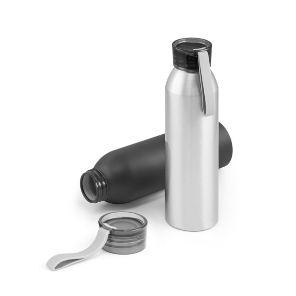 RIO. Gourde en aluminium avec bouchon en PP 660 ml - Blanc