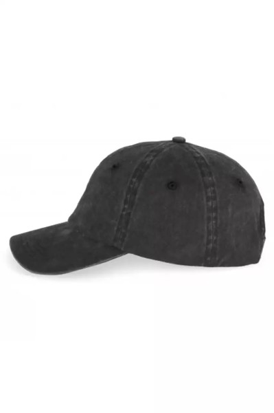 Unisex  Faded Cap - Washed Black