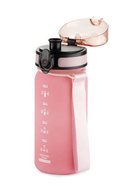 Water bottle MOTIVA mini 500 ml - pink