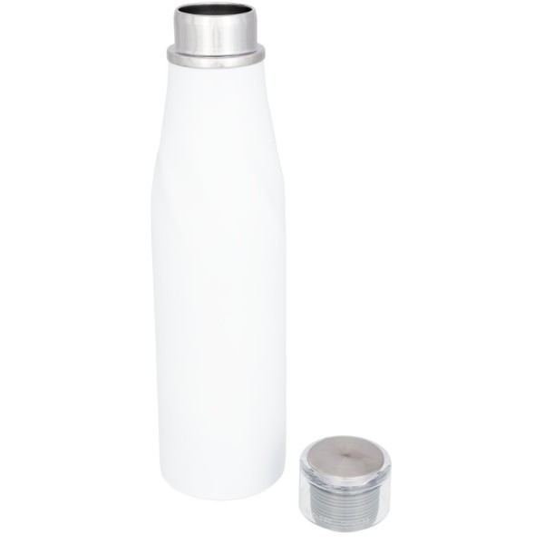 Bouteille Hugo avec isolation par le vide et couche de cuivre 650ml - Blanc