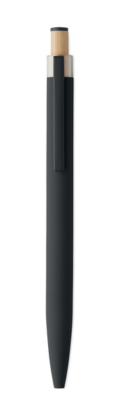 Recycled aluminium pen Bergamo ++ - Black