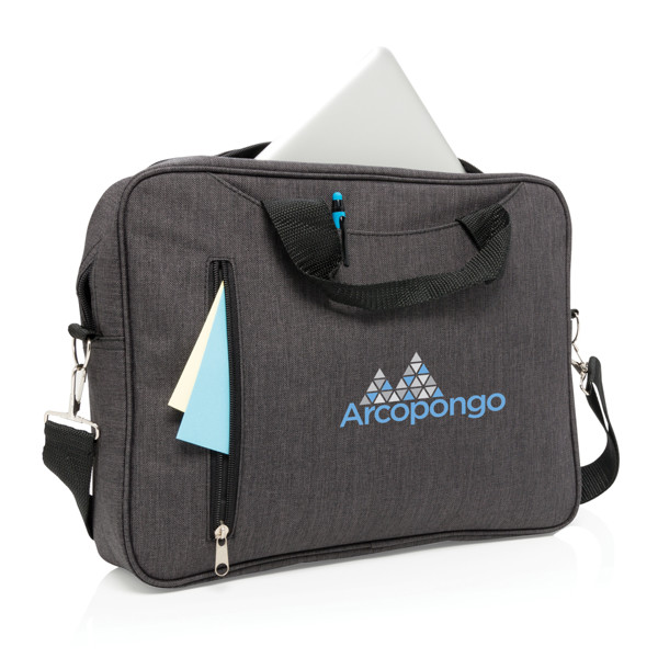 Xd Collection torba za prenosnik 15 inch, 600D poliester - Antracit
