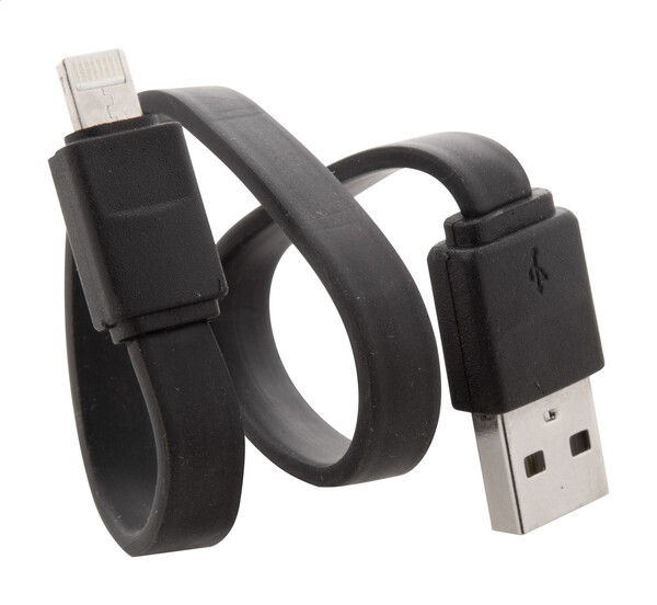 USB nabíjecí kabel Stash - Černá