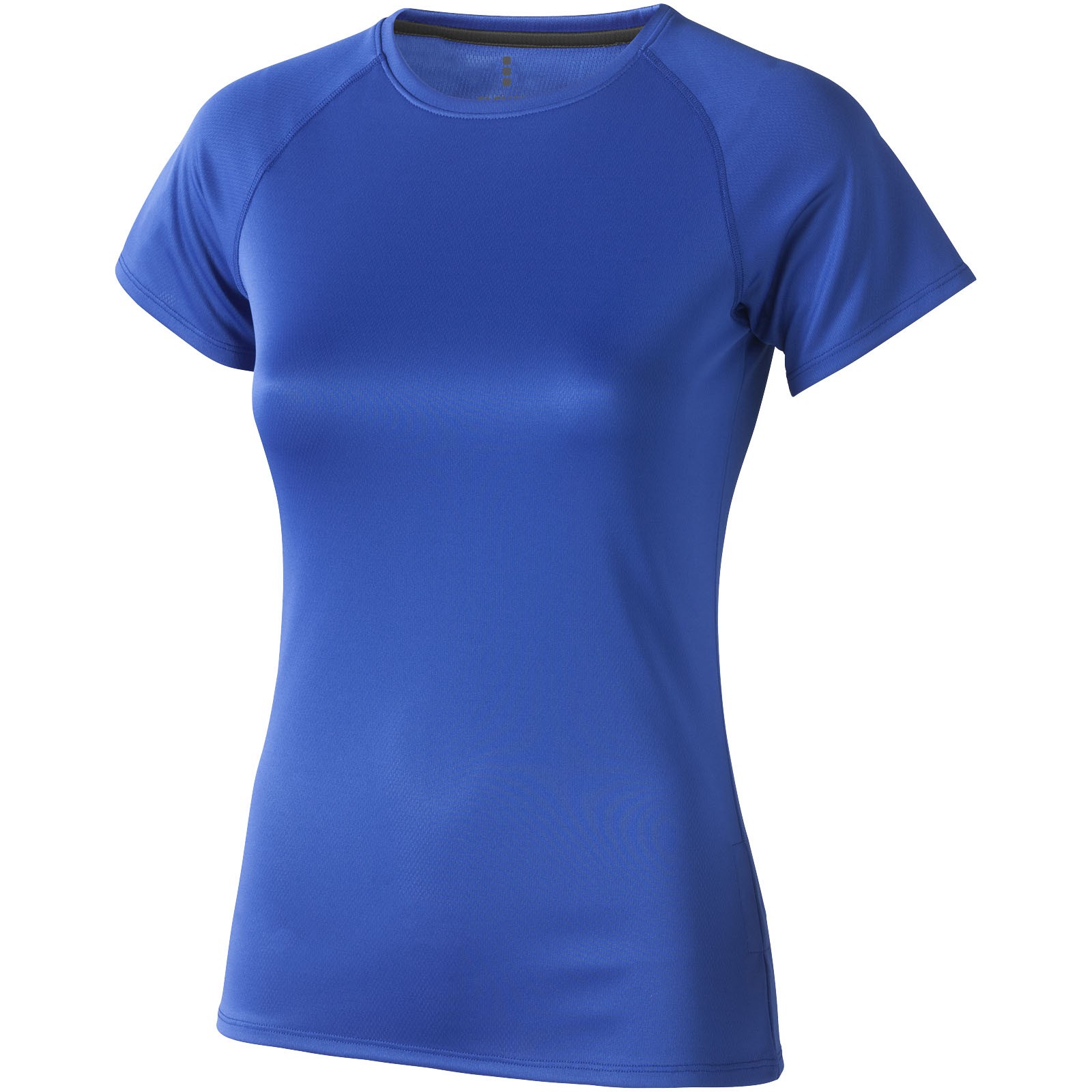 Damski T-shirt Niagara z krótkim rękawem z dzianiny Cool Fit odprowadzającej wilgoć - Niebieski / XS