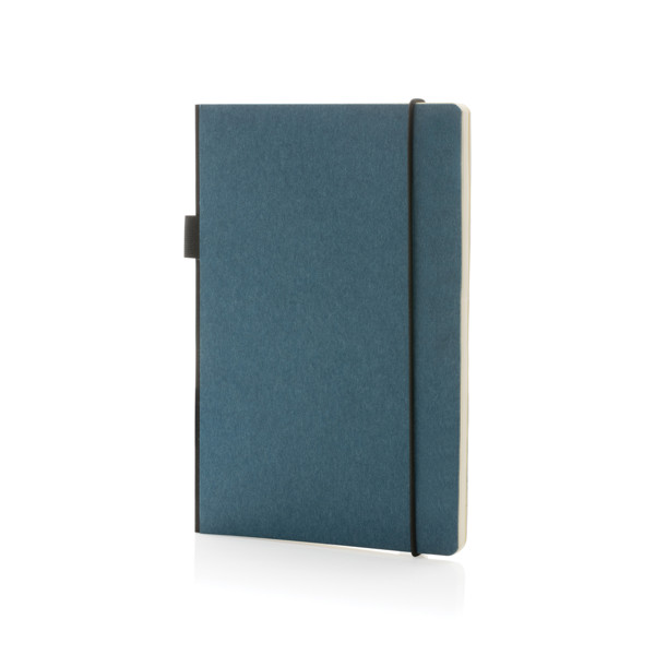 Taccuino A5 deluxe con copertina rigida - Blu