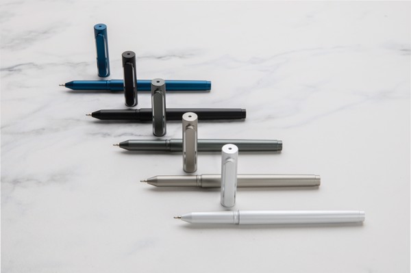 X6 cap pen, ultra glide ink, 800 m writing length - White