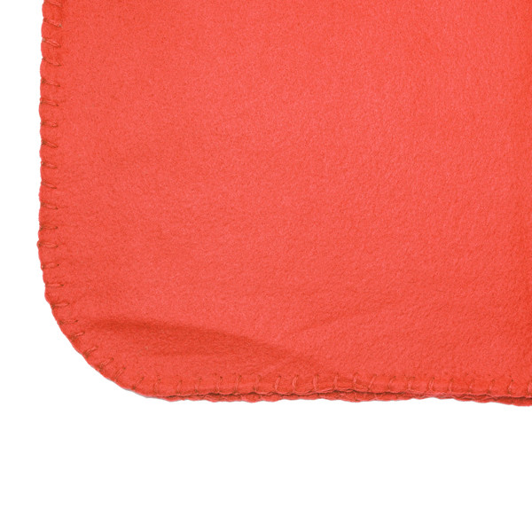 Bering Polar Fleece Blanket With Pouch - Black