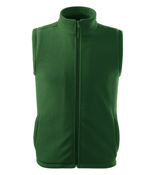 Fleece Vesta Unisex Rimeck® Next - Lahvově Zelená / XL