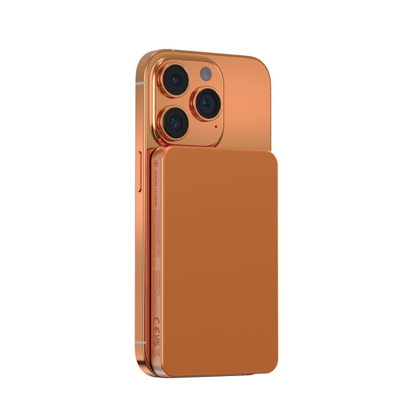 Bezdrátová magnetická powerbanka Urban Vitamin Marin 5000mAh - Oranžová