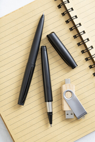 Parure stylo à bille et roller Marmande