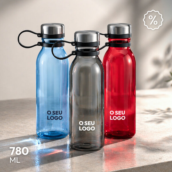  Garrafa em RPET com Pega - 780 ml 