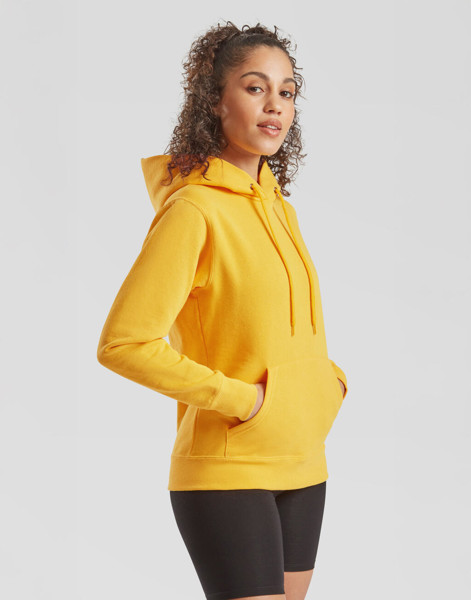 Ladies Classic Hooded Sweat - White / 2XL