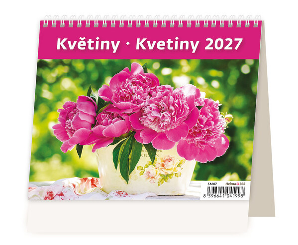 Stolní kalendář Květiny 2027