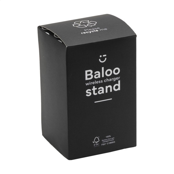 Baloo Wireless Charger Stand 15W - Noir