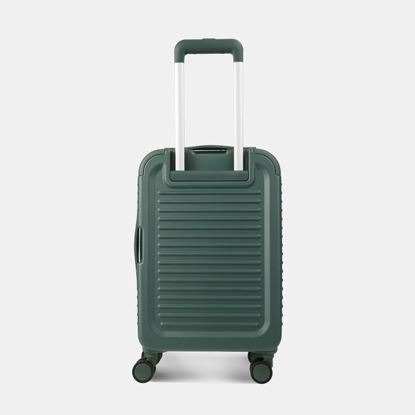 YUNO S FP | Troler cabină 55 cm + buzunar frontal + TSA - Hedgren - Duck Green