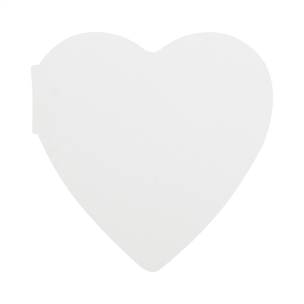 Bloc-notes autocollant personnalisé CreaStick Heart