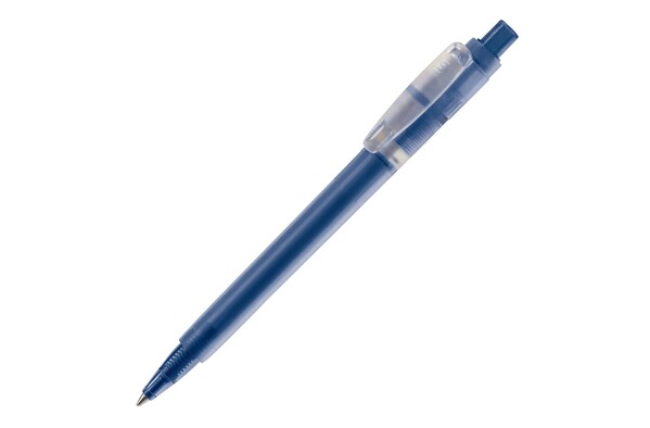 Stylo Baron '03 Ice givré - Ecru / Bleu foncé
