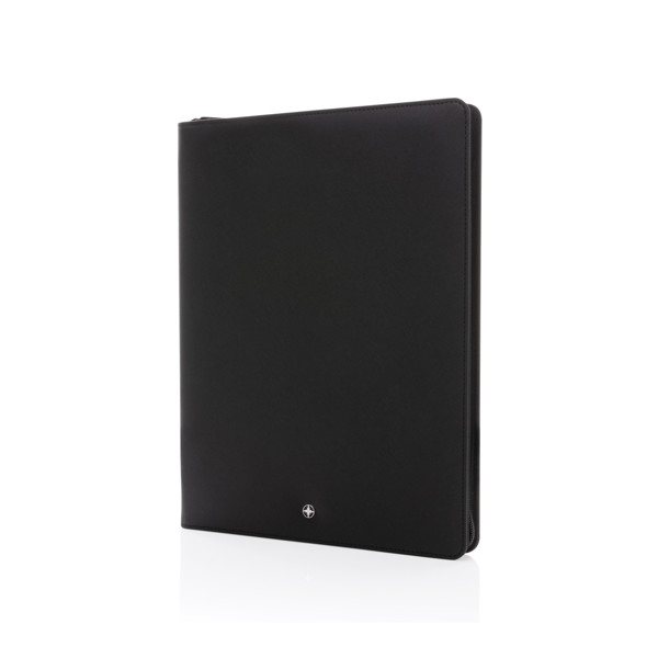 Swiss Peak A4 portfolio, recycled PU, stone paper