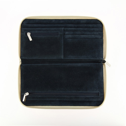 Portefeuille voyage cuir