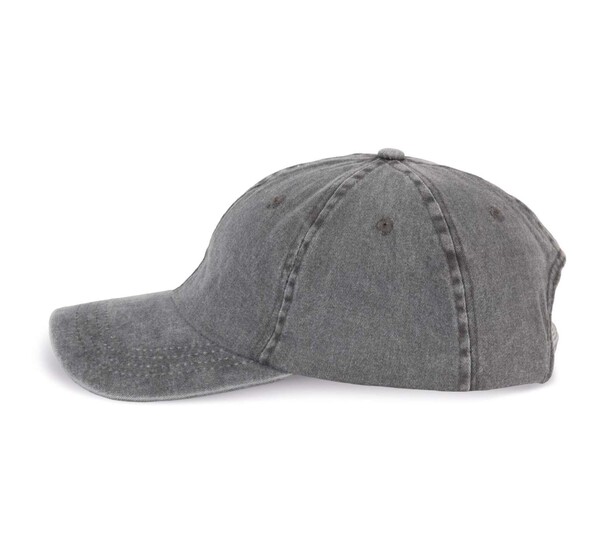 6 Panels Vintage Cap - Storm Grey Washed