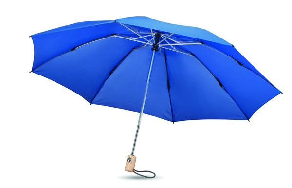 23 inch 190T RPET umbrella Leeds - Royal Blue