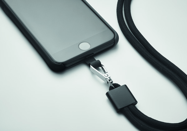 Lanyard p/mobile RPET Nonette