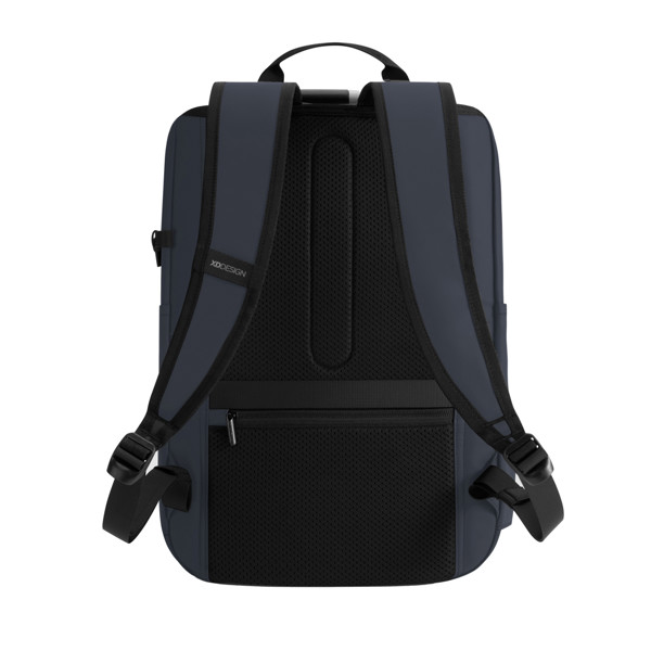 Sac à dos antivol et étanche Urban - Bleu Marine / Noir