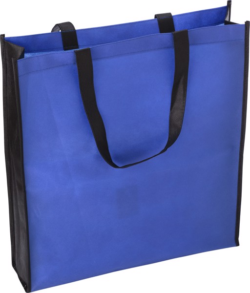 Nonwoven (80 gr/m²) shopping bag - Cobalt Blue