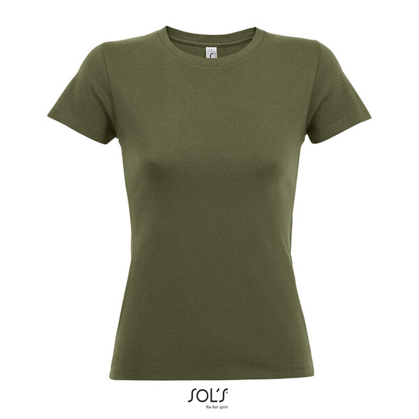 REGENT T-SHIRT SENHORA 150g Regent Women - ArmyL