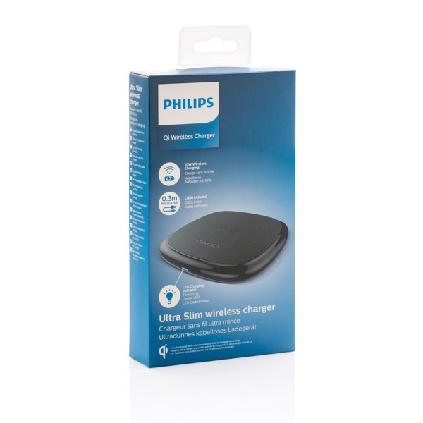 Philips brezžični polnilnik 10W, LED indikator