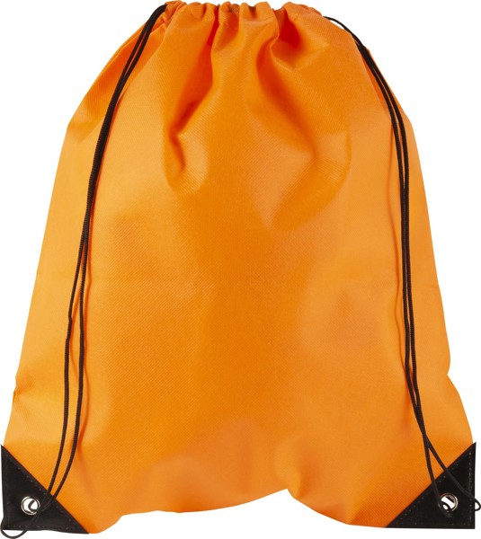 Mochila de nonwoven (80 gr/m²) Nathalie - branco