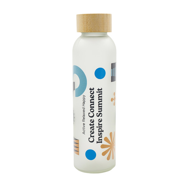 500 ml Melbourne glass bottle - White