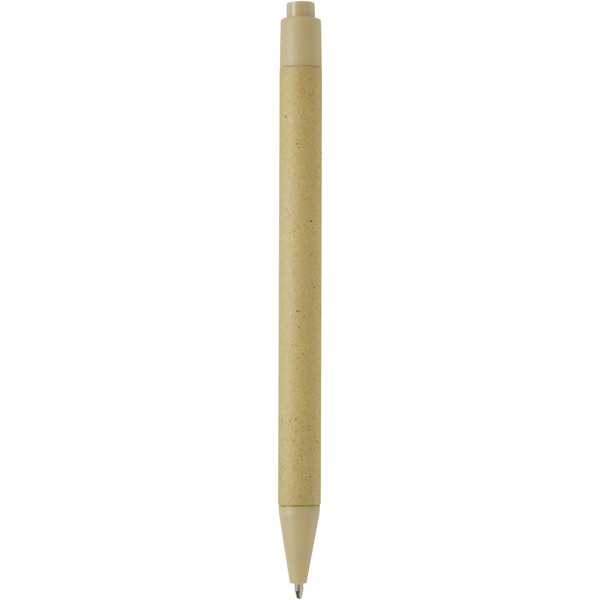 Stylo bille en papier Crush Fabianna (encre noire) - Olive
