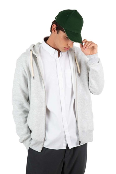 Sandwich Peak Cap - 5 Panels - White / Navy