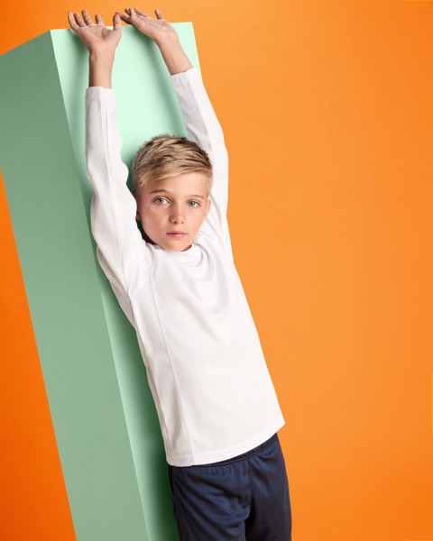 Montecarlo μακρυμάνικο μπλουζάκι - Fluor Orange / 12