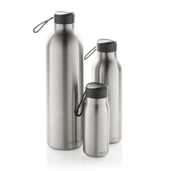 Avira Ain 150ml Reiseflasche aus RCS rec. Stainless-Steel - Silber