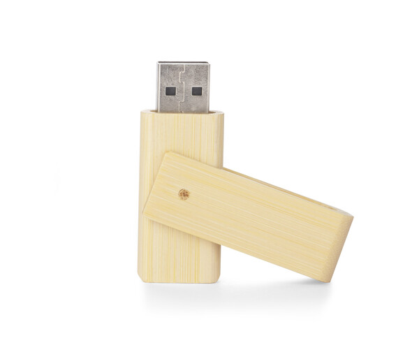 Bambusov USB ključek TWISTER 16 GB