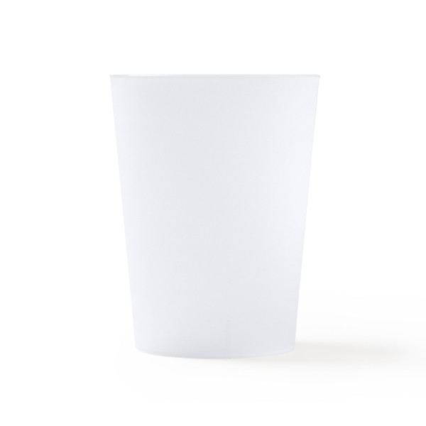 Reusable promotional PP cup 500 ml custom printed