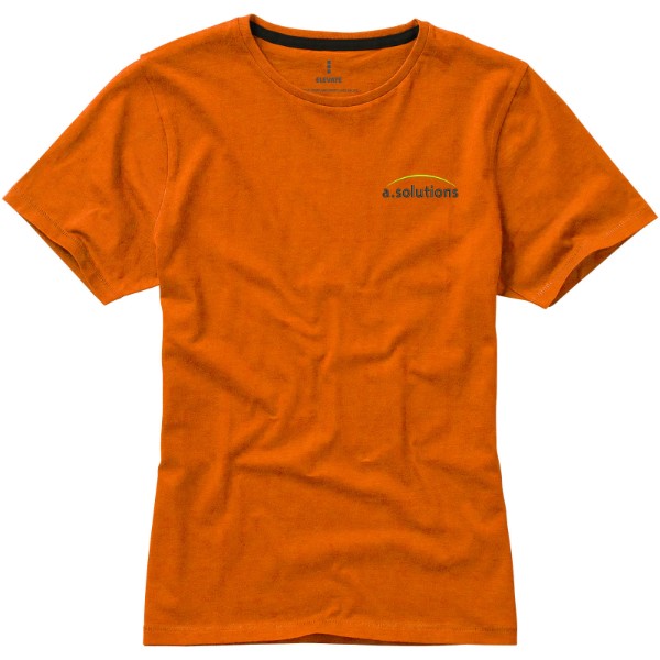 Camiseta de manga corta para mujer "Nanaimo" - Naranja / XS