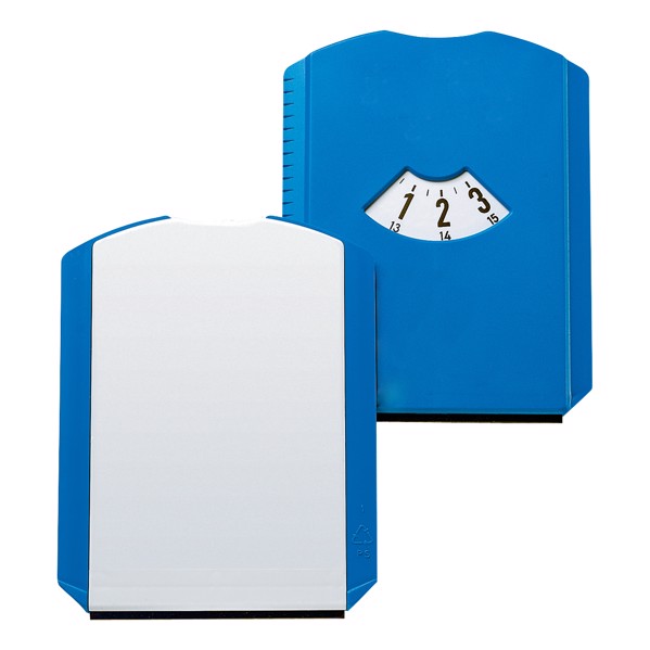 Parkscheibe "Basic" - Blau / Weiß