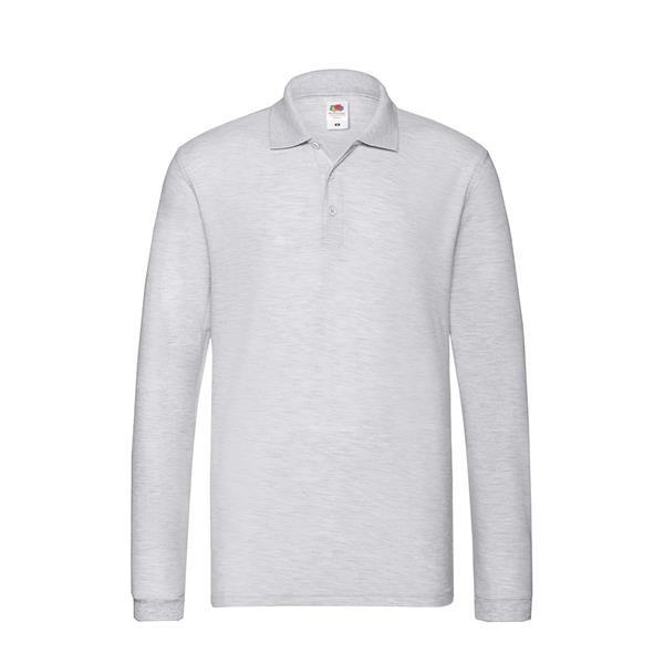 Polo Premium De Manga Comprida De Adulto 180 Gr.