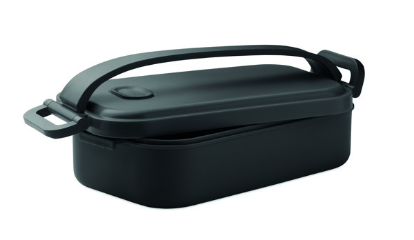 PP lunch box 800ml Sarnie - Black