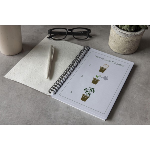 Seed Paper Notebook A5 bloc-notes