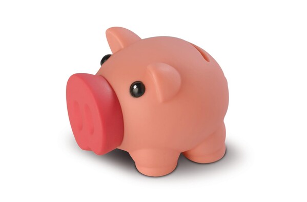 Kleines Sparschwein - Rosa