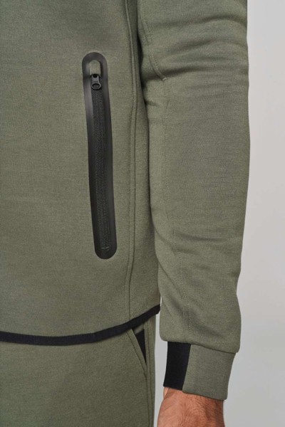 Men's Hooded Sweatshirt - Ash Heather / XL