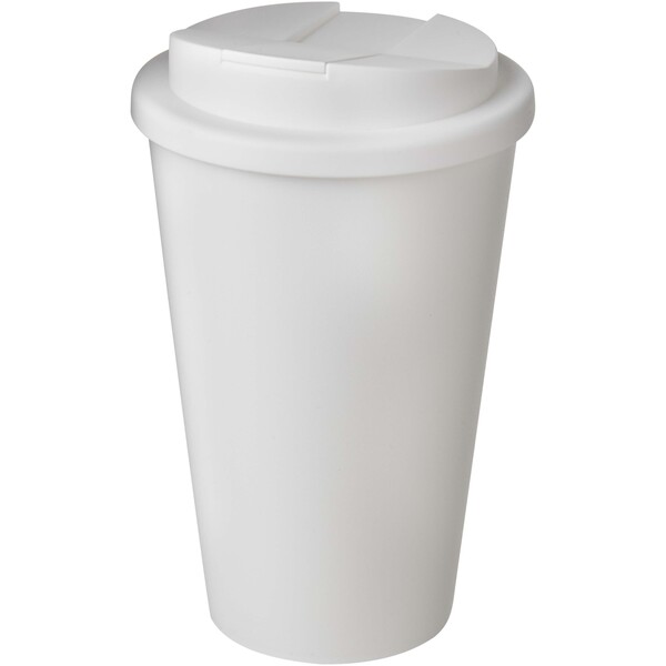 Izolovaný tumbler Americano® POP 350 ml s víčkem odolným proti rozlití - Bílá
