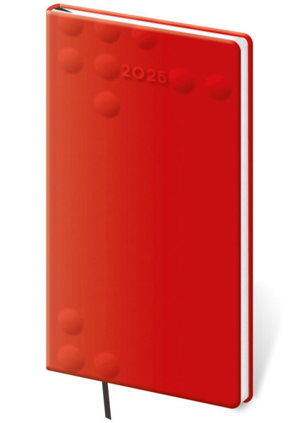 Týdenní diář Vario 2026, 80x150 - Grey design