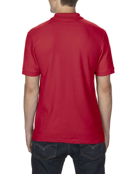 Dryblend® Adult Double Piqué Polo - Red / 4XL