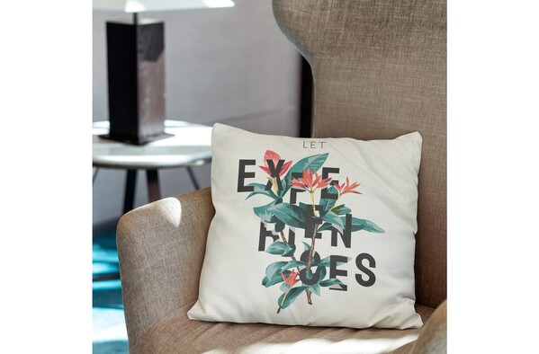 Cushion cover polylinnen & cushion 40x40 cm sublimation
